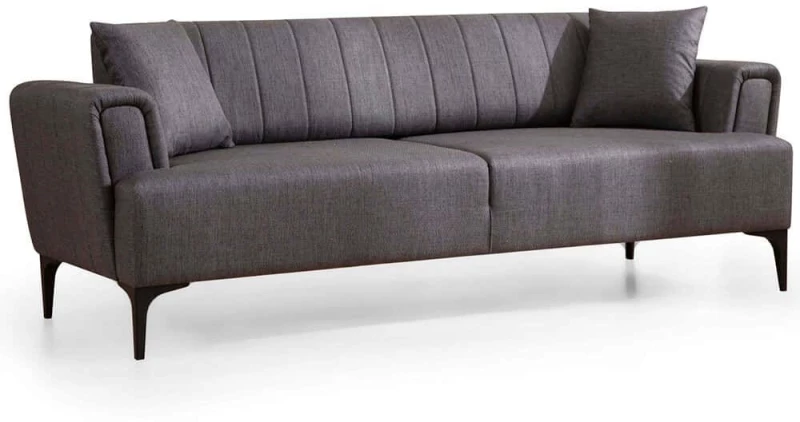 Καναπές - Κρεβάτι Τριθέσιος Hamlet 560ARE2241 230x95x77cm Dark Grey
