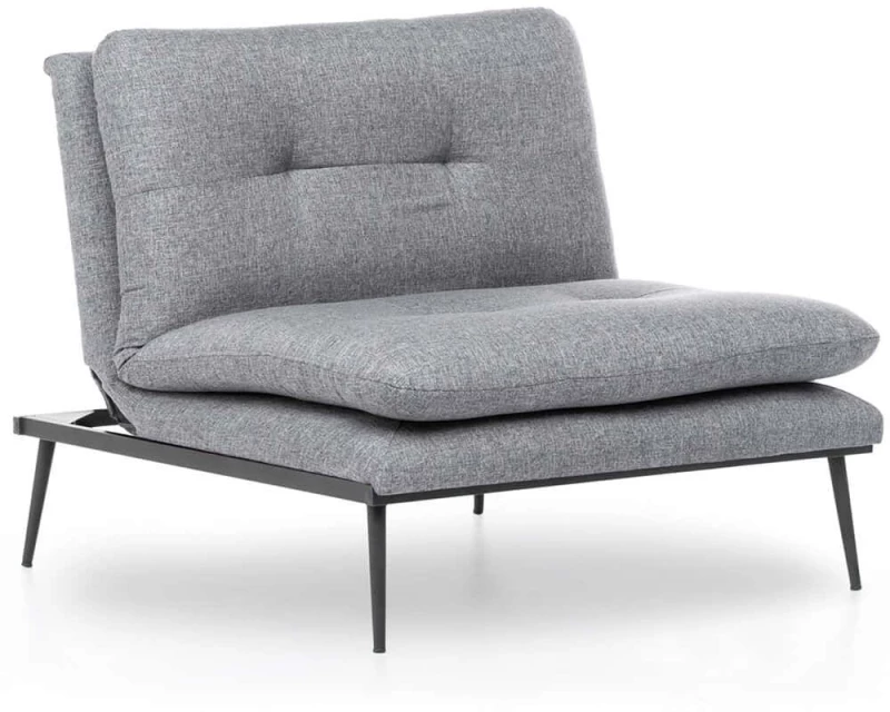 Πολυθρόνα - Κρεβάτι Martin Solo 859FTN1726 90x90x95cm Grey