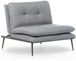 Πολυθρόνα - Κρεβάτι Martin Solo 859FTN1726 90x90x95cm Grey