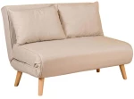 Καναπές - Κρεβάτι Διθέσιος Folde 859FTN2717 120x80x79cm Cream
