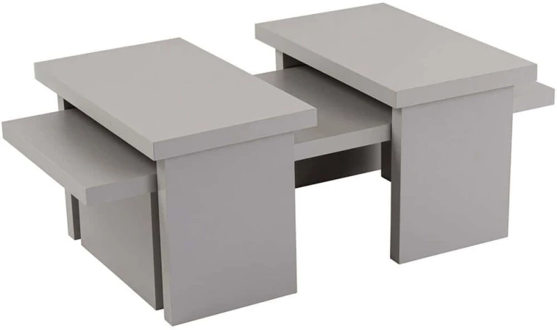Τραπέζι Σαλονιού Sanctuary 241NRD1222 110x45x41,5cm Grey