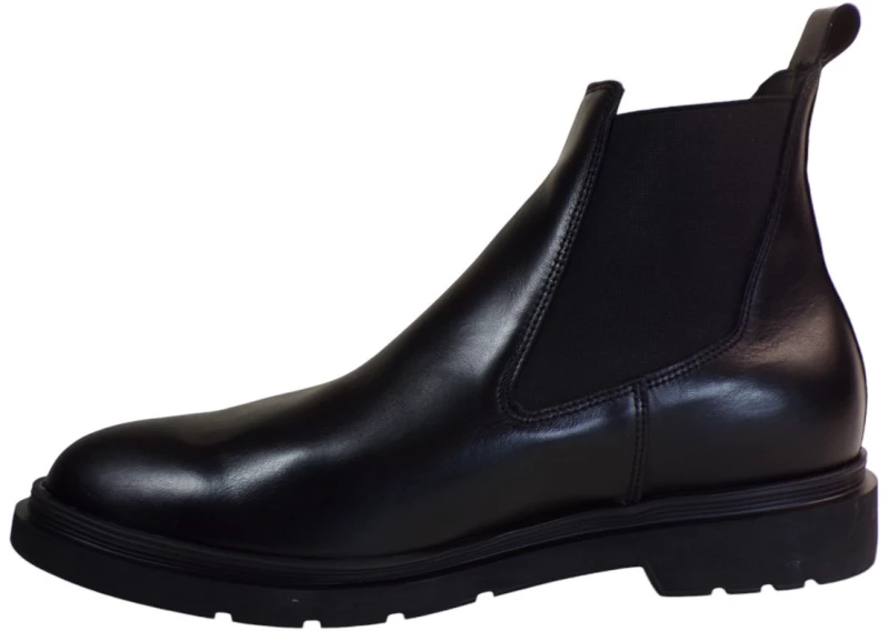 kricket Ανδρικά Παπούτσια Μποτάκια 24Χ-8024Β-4 Μαύρο Δέρμα 125742