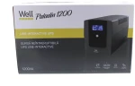 UPS 1200VA Well LINE INTERACTIVE w/Display & AVR UPS-LINT-PALADIN1200-WL