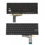 Πληκτρολόγιο ASUS Vivobook X1402 Black Without Frame US (Small Enter) Backlit - 0KNB0-1605TA00