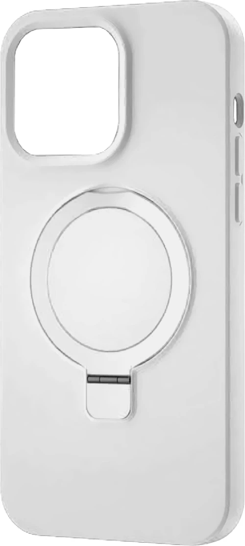 ObaStyle Creative Stand Case για Apple iPhone 15 - Λευκό