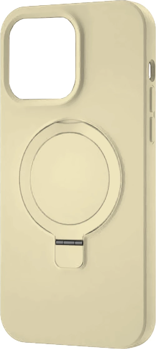 ObaStyle Creative Stand Case για Apple iPhone 15 - Μπεζ