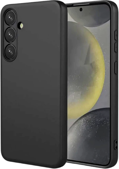 Θήκη σιλικόνης TPU Ultra Slim 0.3mm soft mat για Samsung Galaxy S25 Plus - Μαύρο