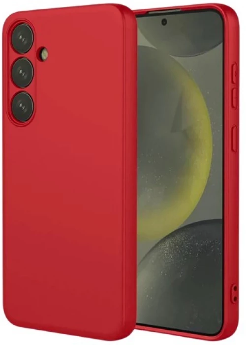 Θήκη σιλικόνης TPU Ultra Slim 0.3mm soft mat για Samsung Galaxy S25 Plus - Κόκκινο
