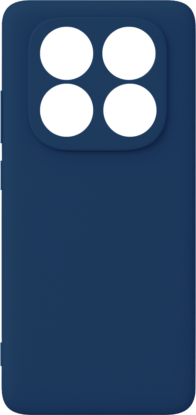 Θήκη κινητού TPU Ultra Slim 0.3mm soft mat για Xiaomi Redmi Note 14 Pro Plus 5G -  Σκούρο Μπλε