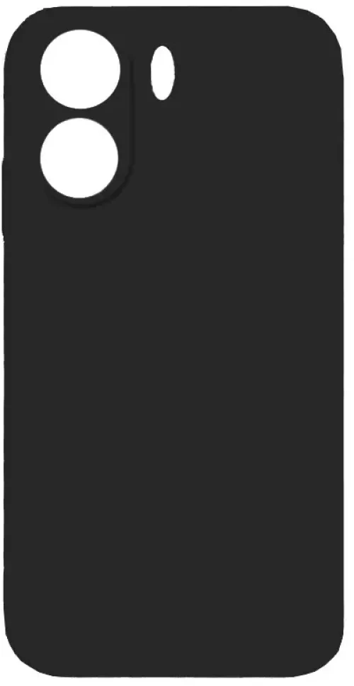 Θήκη σιλικόνης Silky And Soft για Xiaomi Redmi 13C - Μαύρο