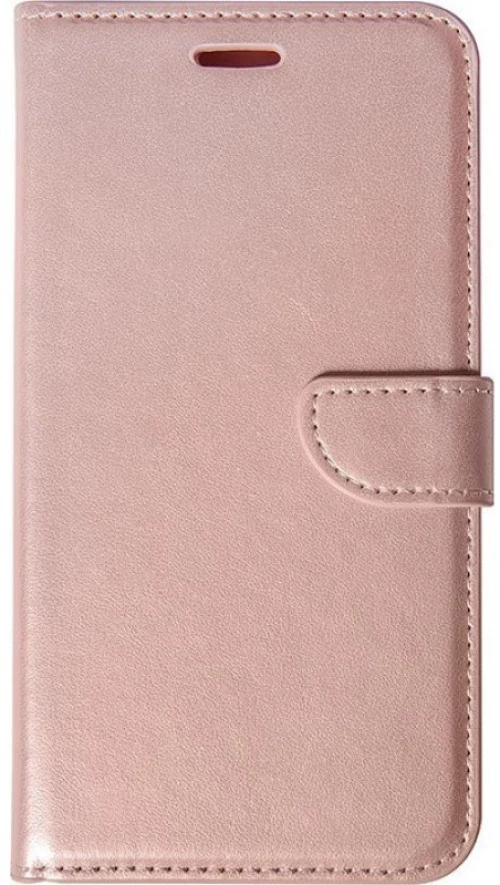 Θήκη flip με υποδοχή καρτών και δυνατότητα STAND για Xiaomi Poco X6 Pro 5G - Ροζ Χρυσό