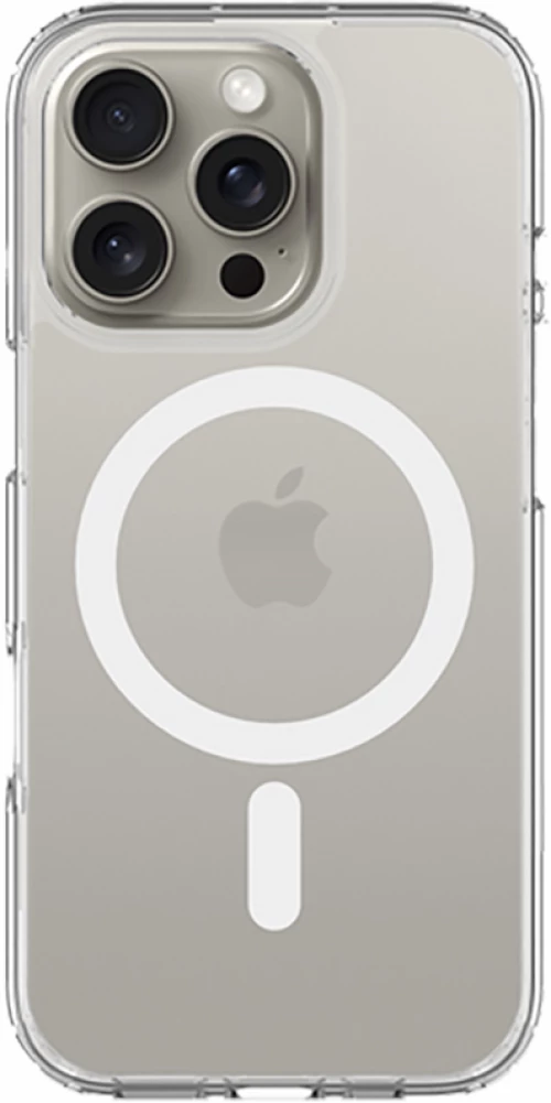 Θήκη Σιλικόνης MagSafe Magnetic για iPhone 16 Pro - Διάφανο