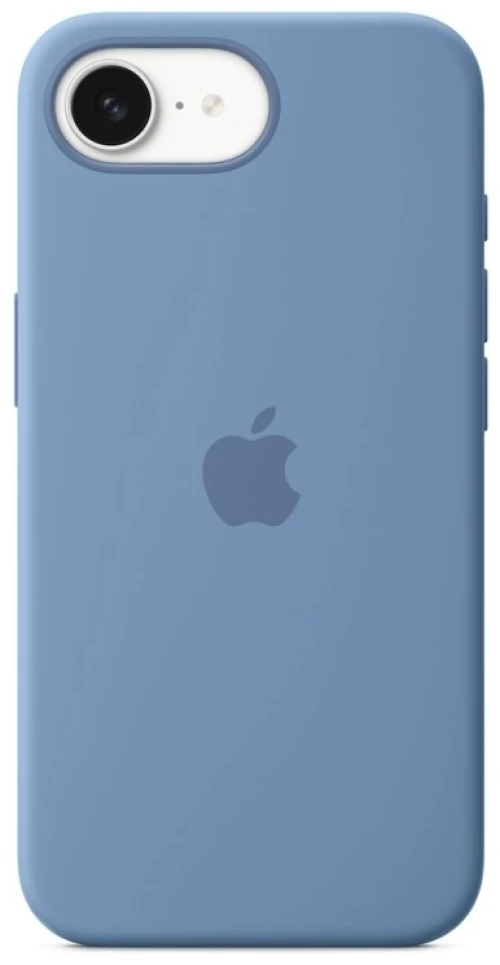 Apple Silicone Case Back Cover για iPhone 16e - Μπλε