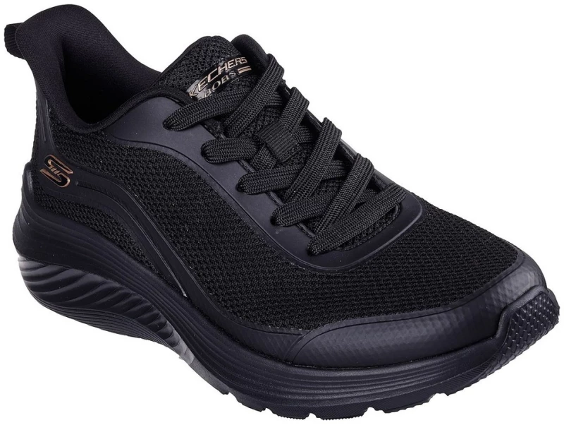 Skechers BOBS Sport Squad Waves - Still Wading 117483-BBK SKECHERS Μαύρο