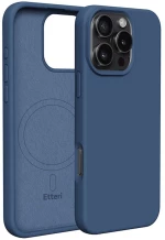 Etteri Silicone Mag case for iPhone 16 Pro Max - Θήκη προστασίας iPhone 16 Pro Max σε Μπλε Χρώμα