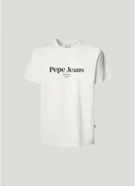 Pepe Jeans DALE TEE ΜΠΛΟΥΖΑ ΑΝΔΡΙΚΟ PM509783-803 PEPE JEANS Λευκό