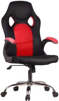 Καρέκλα Γραφείου ArteLibre Gaming IAXH Κόκκινο/Μαύρο Mesh 60x69x110-118cm