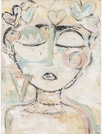 Πίνακας ArteLibre "Abstract" Καμβάς 50x70cm