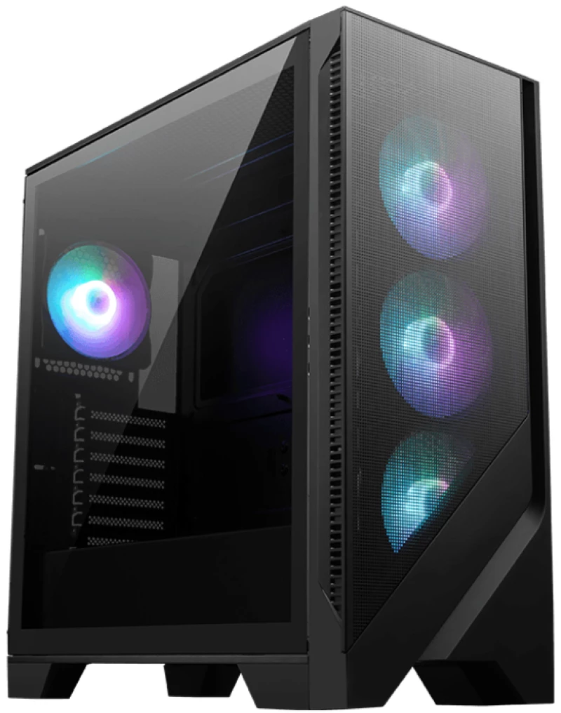 MSI MAG FORGE 321R AIRFLOW κουτί υπολογιστή Midi Tower  , Διαφανής