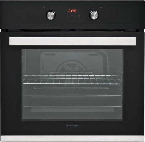 Φούρνος Άνω Πάγκου Sharp  K-60D22BM1 69 L 2600 W A Μαύρος