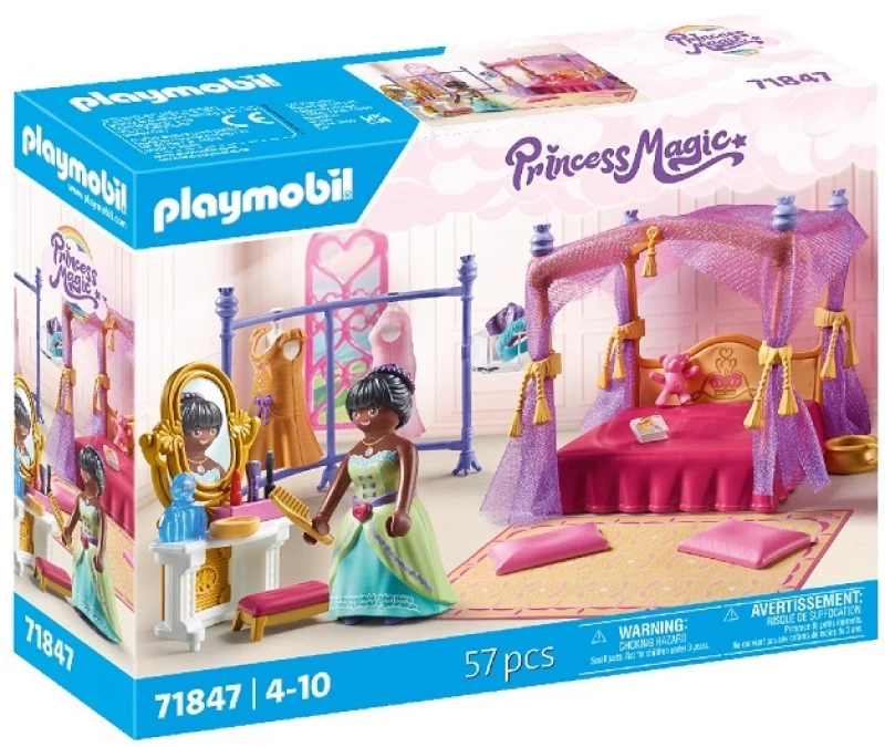 71847 Playmobil princess magic Βασιλικό υπνοδωμάτιο με βεστιάριο