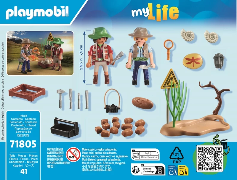 71805 Playmobil Παλαιοντολογική ανασκαφή