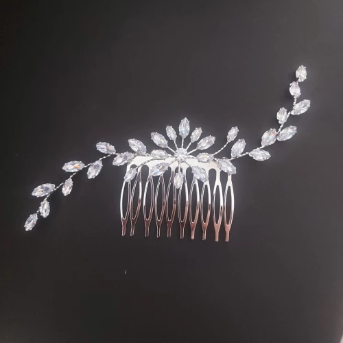 Νυφικό χτενάκι μαλλιών Zircon 5/15 cm