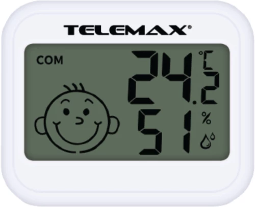 Mini Θερμόμετρο/Υγρόμετρο Telemax 09-0806