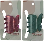 Κλάμερ Μαλλιών Τύπου Fildisi Πεταλούδα 5cm Viosarp - 5206753044826
