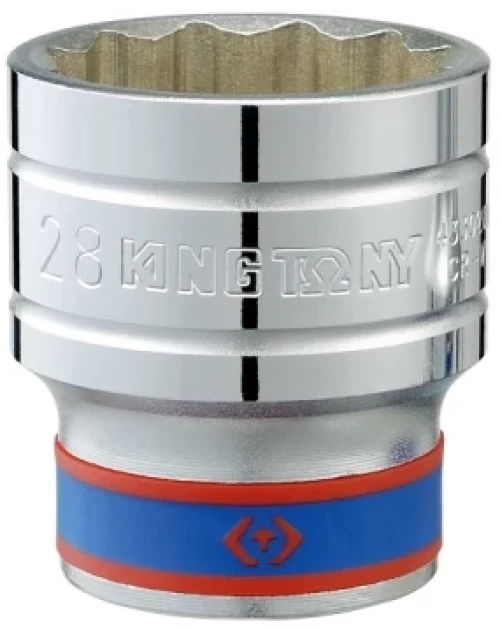 Καρυδάκι Πολύγωνο 1/2" 10 x 38mm King Tony - 433010MR