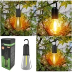 Επαναφορτιζόμενη Λάμπα LED T02 Vintage για Camping 8802