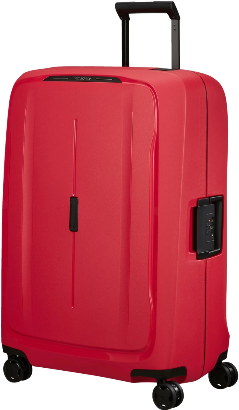 Samsonite 146912-A011 Essens, Σκληρή, Μεγάλη 75cm, Κόκκινο