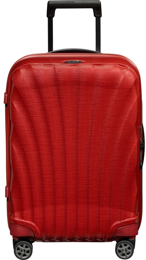 Samsonite 122859-1198 C-Lite Spinner, Μικρή/Καμπίνας 55 cm, Κόκκινο