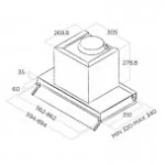 Elica Boxin LX/BL MAT/A/60 PRF0172166