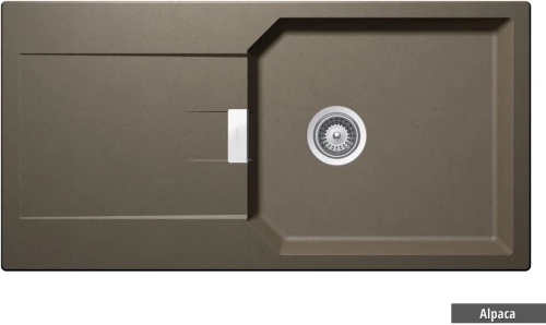 SCHOCK CRISTALITE MANHATTAN 30100-1521 ΝΕΡΟΧΥΤΗΣ ΕΝΘΕΤΟΣ 100X51 MOCHA
