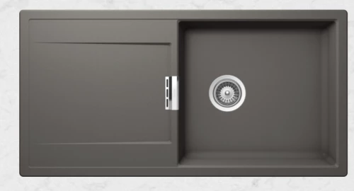 Schock Mono 15100-1442 Γρανιτένιος Νεροχύτης 100x51cm SILVERSTONE