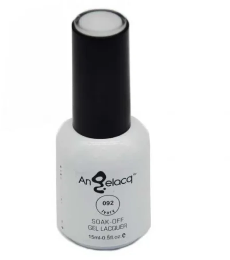 Ημιμόνιμο Επαγγελματικό Βερνίκι Angelacq 15ml-0,5fl.oz - 092 Ivory