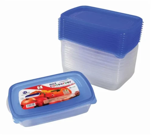Δοχεία Tροφίμων 1300ml Πλαστικά - 12τμχ - 30400