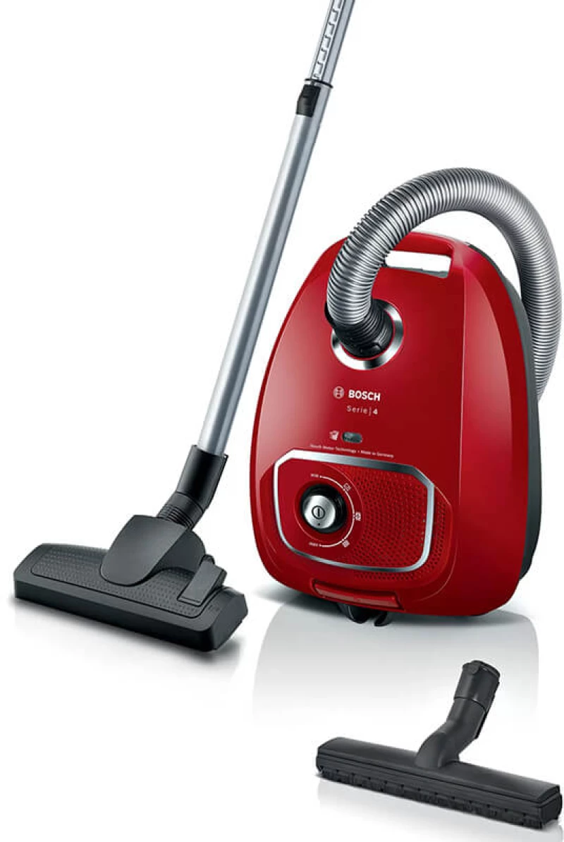 Bosch BGLS4X380 600W Ηλεκτρική σκούπα Κόκκινη
