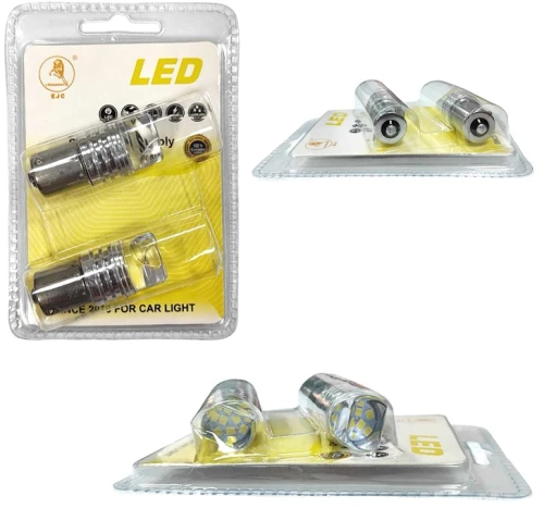 EJC Λάμπες Αυτοκινήτου L20H 1156 9LED 12V 2τμχ