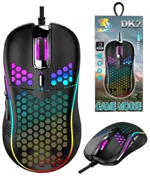 Yelandar DK2 Ενσύρματο ποντίκι RGB