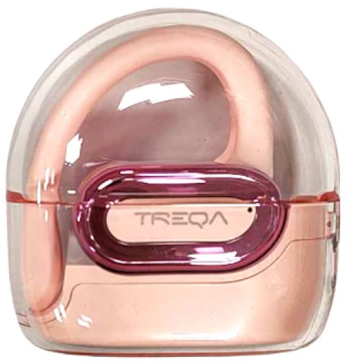 Treqa In-ear Bluetooth Handsfree Ασύρματα Ακουστικά BT-54 Ροζ