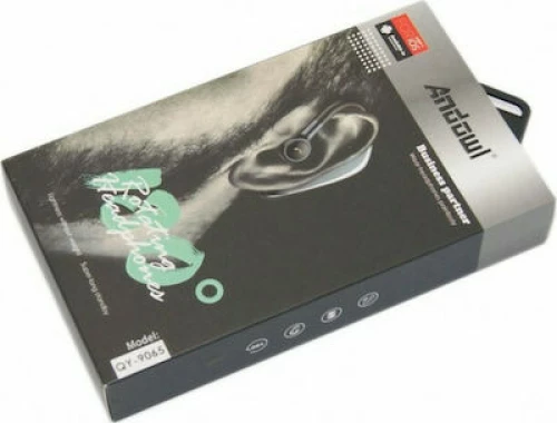 Andowl QY-9065 In-ear Bluetooth Handsfree Ακουστικό Μαύρο