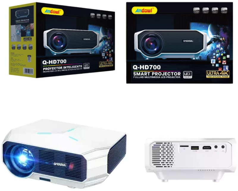 Andowl Προτζέκτορας Λάμπας LED Q-HD700