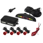Σύστημα parktronic κόκκινο μεταλλικό με 4 αισθητήρες & οθόνη