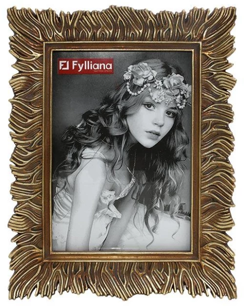 Κορνίζα Fylliana Fl21595 10x15 Χρυσό Χρώμα 17x2x22Εκ