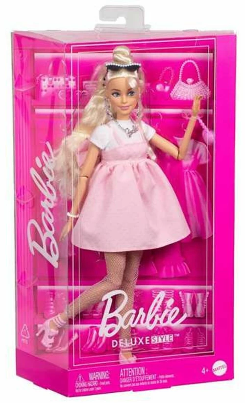 Barbie Deluxe Style Bow Blonde Κούκλα για 3+ Ετών HYV27