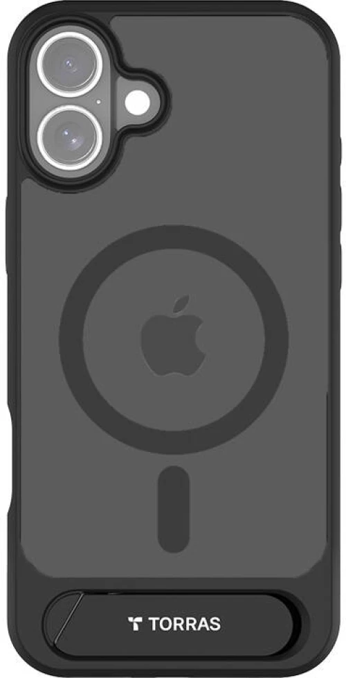 Etui Torras Pstand Series dla iPhone 16 Plus (Czarny)