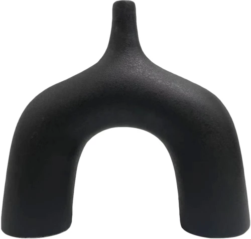 ΕΠΙΤΡΑΠΕΖΙΟ ΚΕΡΑΜΙΚΟ ΔΙΑΚΟΣΜΗΤΙΚΟ ΣΕΙΡΑ ISIL HM4601.02 ΜΑΥΡΟ ΜΑΤ 35x10x32.5Υεκ