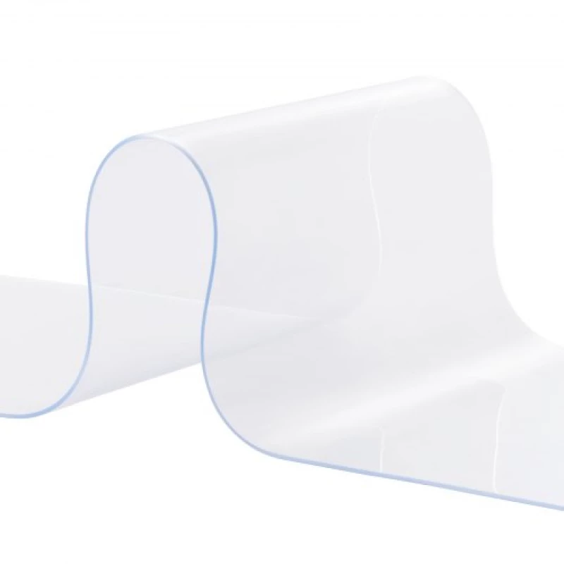 VEVOR Strip Curtain PVC Door Curtain 164' x 8" Roll Cooler Freezer Clear Plastic